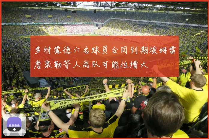 多特蒙德六名球员合同到期埃姆雷詹聚勒等人离队可能性增大
